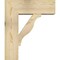 Ekena Millwork Funston Block Rough Sawn Bracket w/ Offset Brace, Douglas Fir, 8"W x 22"D x 26"H BKT0806X22X26FST05RDF - alternate 4
